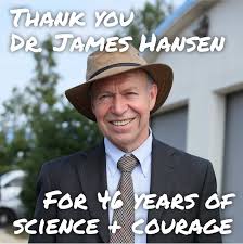 پروفسور جیمز هانسن دانشمند ناسا، اول بار او مساله گرم شدن کره زمین را طرح کرد 