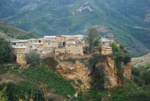 روستای قلقافه در مینو دشت