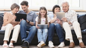 family-generation-tablet-social-network