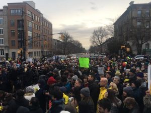 تجمع معترضان در نیویورک