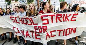 اعتصاب محصلان مدارس اروپا برای مقابله با تغییر اقلیم